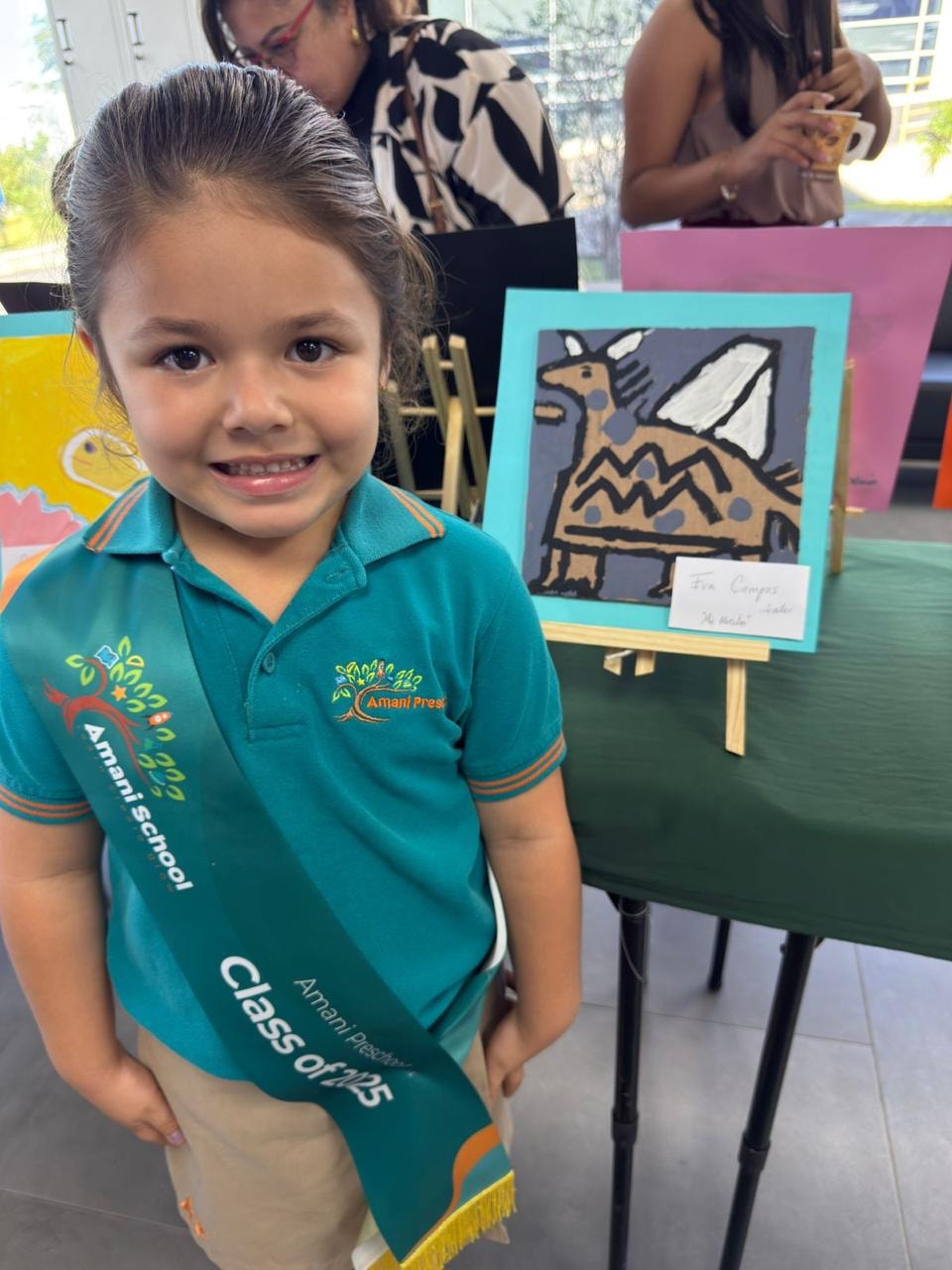 Niños en preescolar Amani School